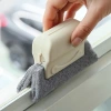 Window groove cleaning brush: A small brush for cleaning window and door slides. Window groove cleaning tool details Picture